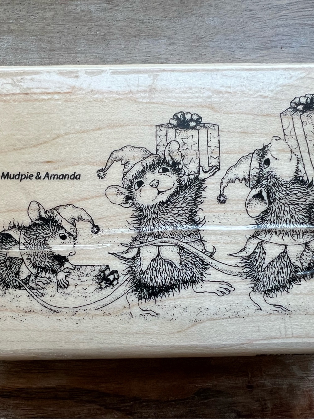 House Mouse Designs - Wood Mount Rubber Stamp